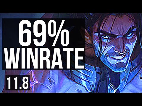 SYLAS vs POPPY (TOP) | Rank 2, Rank 1 Sylas, 69% winrate, 5/2/6 | BR Challenger | v11.8