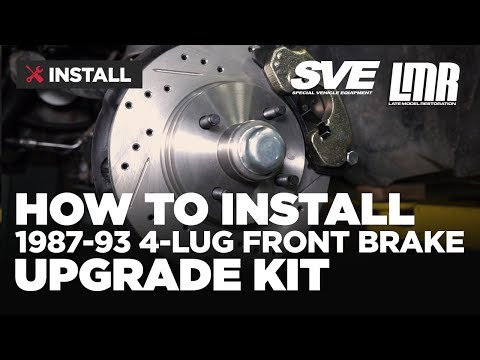 1987-1993 Fox Body Mustang SVE Front Brake Upgrade Kit - Install & Review