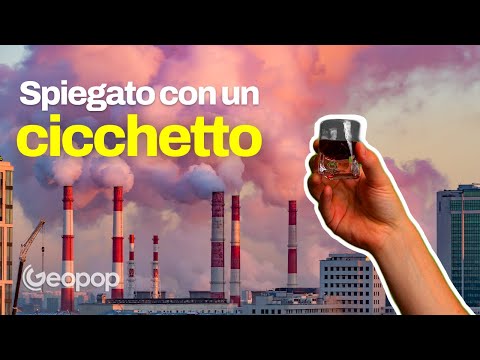 Global warming and its causes explained with a shot