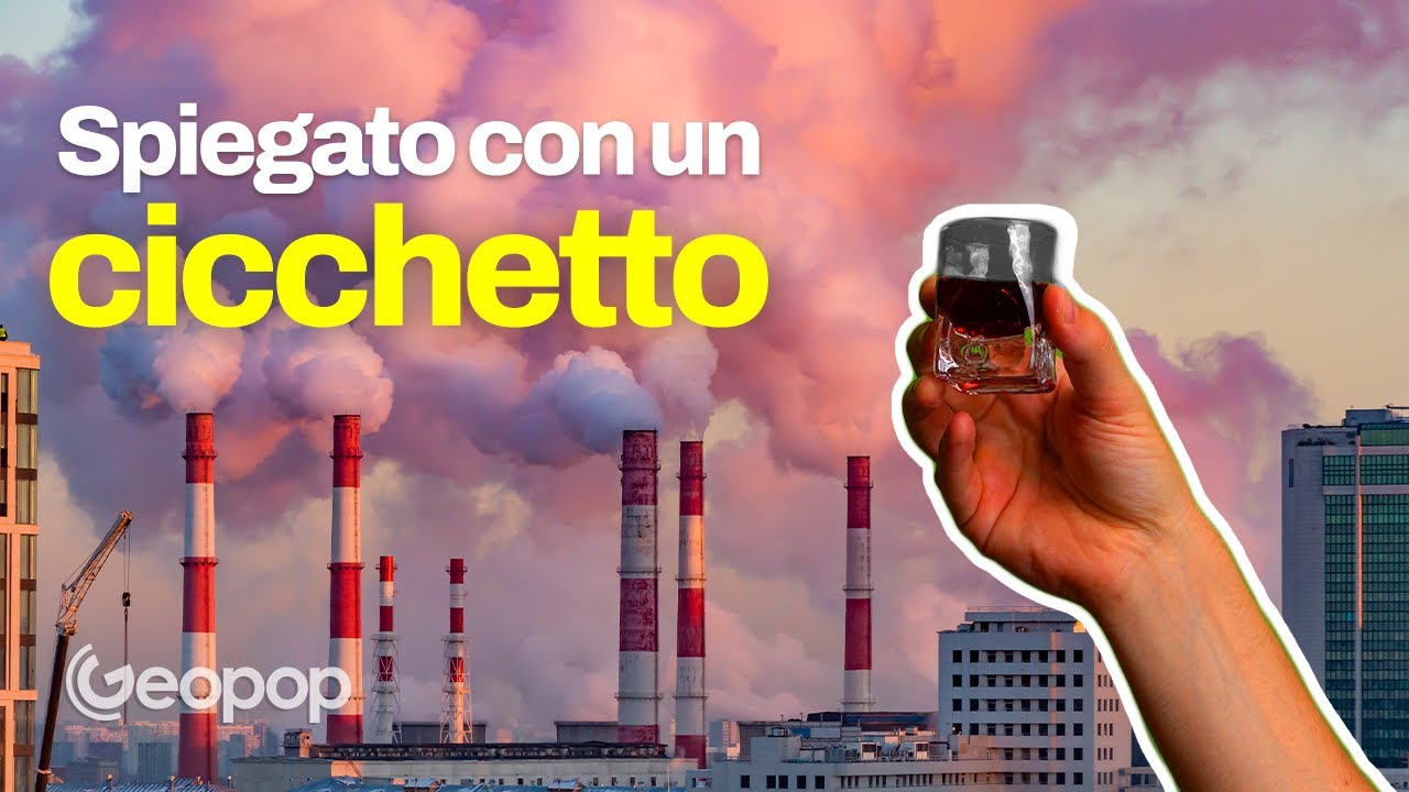 Il riscaldamento globale e le sue cause spiegate con un cicchetto