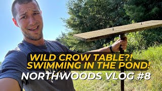 Expedition Northwoods #8 - Compost Bin & Swimming in the pond!