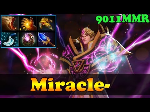 Miracle- 9011 MMR Plays Invoker 2 Games In Manila Major  - Dota 2