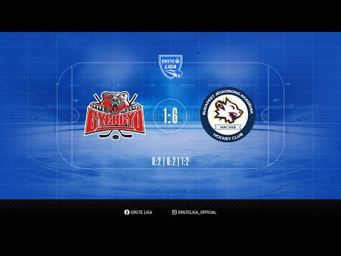 Gólösszefoglaló - EL 80 - Gyergyói Hoki Klub - Budapest Jégkorong Akadémia HC 1-6 20251130