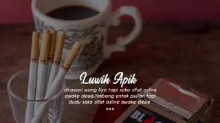 Download lagu Setory wa selamat pagi minum kopi dan merokok mp3