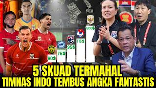 Download lagu SHOCKING FACT! Indonesia's National Team Squad Value Leaves ASEAN Nations Speechless mp3