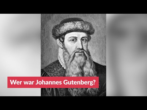 Wer War Johannes Gutenberg | Alter & Vermögen