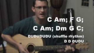 Waltzing Matilda Acoustic Guitar Lesson - Williamson Patterson