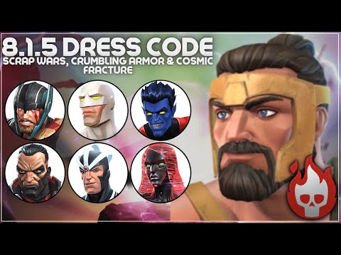 MCOC Act 8.1.5 - Dress Code, Scrap Wars, Crumbling Armor, Cosmic Fracture - Hercules