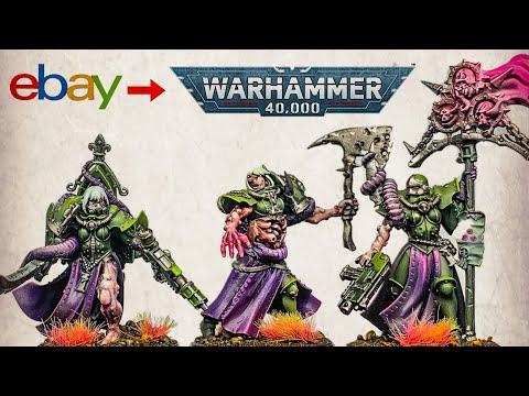 Converting SISTERS OF NURGLE out of Used Warhammer Models