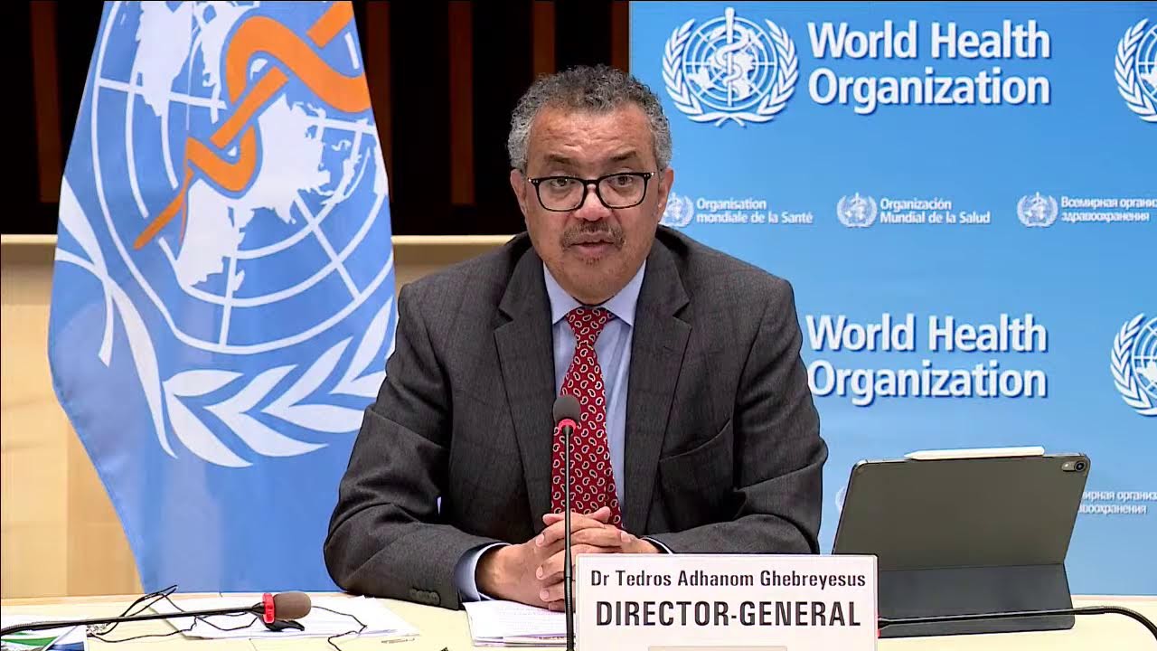 Launch of the WHO position paper on health systems resilience