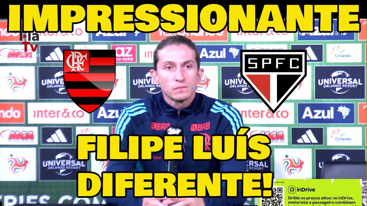 FILIPE LUÍS MANDOU A REAL NA COLETIVA! "EU SEI O QUE ESTOU FAZENDO" FIZ ISSO DE PROPÓSITO