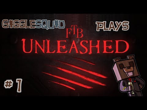 Minecraft - FTB Unleashed - Ep1: Pink trees!