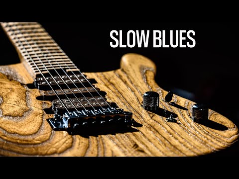 SLOW BLUES GUITAR SOLO IN C 12/8 TIME SIGNATURE
