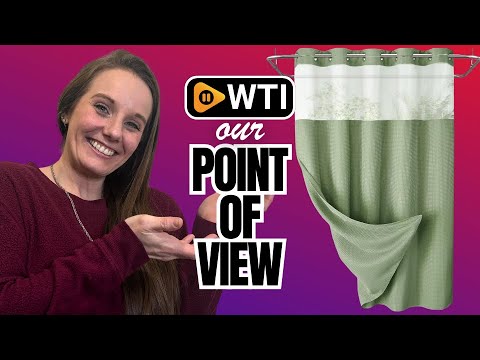 No Hook Shower Curtain - WTI product video review