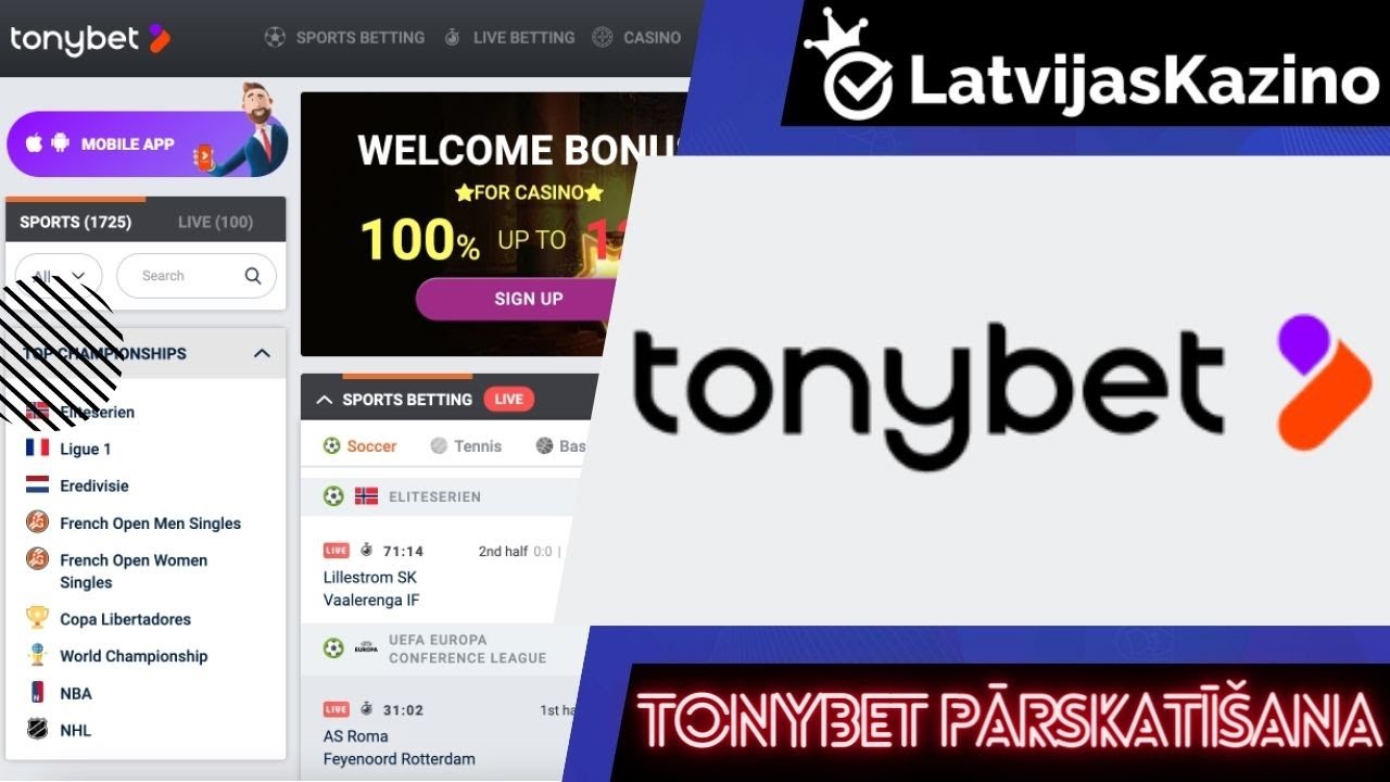 TonyBet video