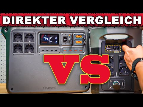 DJI Power 2000 vs Ecoflow Delta 2 Max | Which of the two power stations is better in what respects?