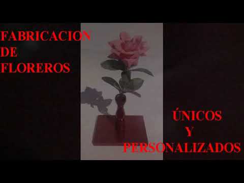 Floreros de Madera, pidenos el tuyo