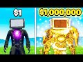 $1 Titan TV Man vs $1,000,000 Titan TV Man