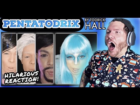 Pentatodrix by Todrick Hall REACTION - HILARIOUS REACTION - Todrick Hall does Pentatonix REACTION