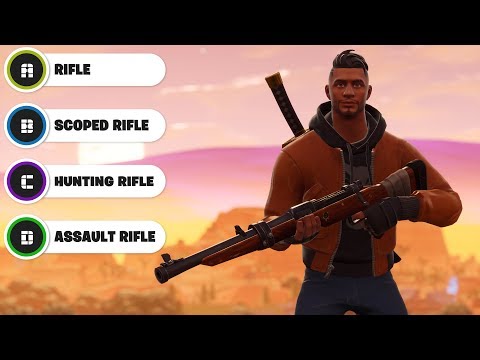 Guess The Fortnite Gun Sound Effect (Gun Sound Challenge)