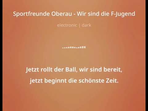 Sportfreunde Oberau - Wir sind die F-Jugend