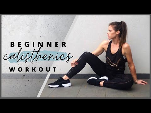 Beginner Calisthenics Workout At Home - No Equipment Required