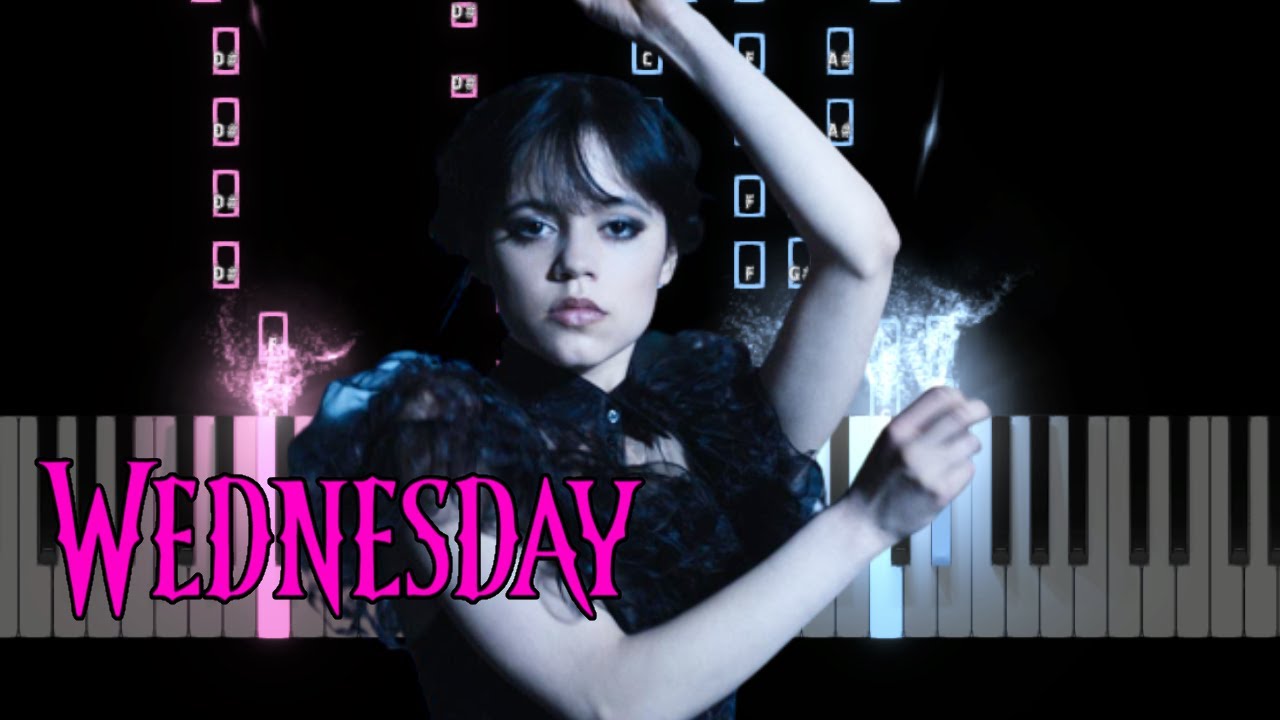 Wednesday Addams | Dance Scene Piano Cover Tutorial Soundtrack