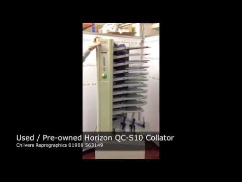 Used / Pre-owned Horizon QC-S10 Collator
