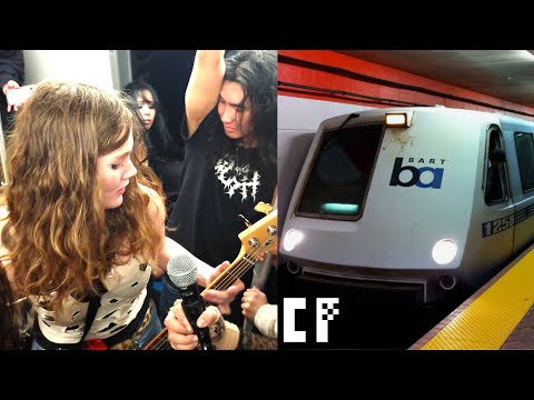 Punk Show on a BART Train