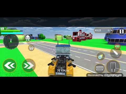Dragon Robot Police Truck Games-Android Gameplay