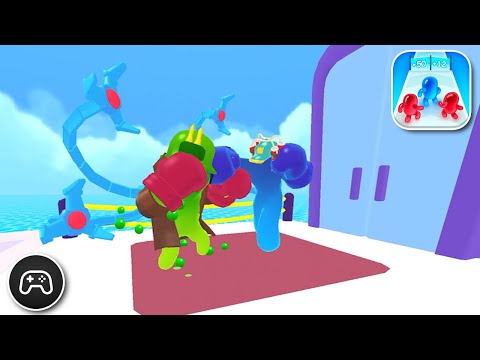 Join Blob Clash 3D - Gameplay Walkthrough Part 5 - Basic Levels 31-33 (iOS, Android) iPad Gameplay