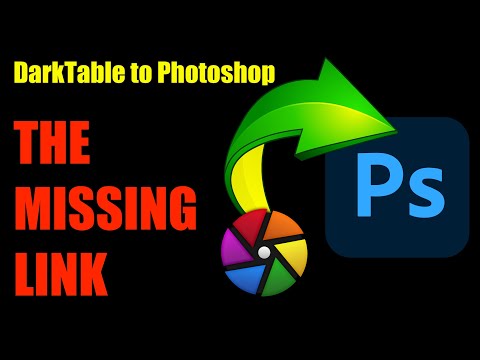 IMPORTANT VIDEO : Darktable Export to Photoshop & Lightroom PROBLEM SOLVED - AUTOMATIC PROCESS!