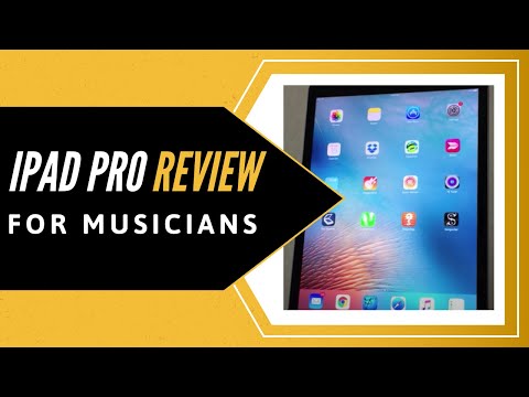 iPad Pro Review for Musicians (2016 - 1st Gen - 12.9in - 32GB)