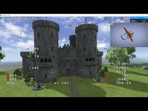 INAV VTOL IN SITL 4rotor 1pusher