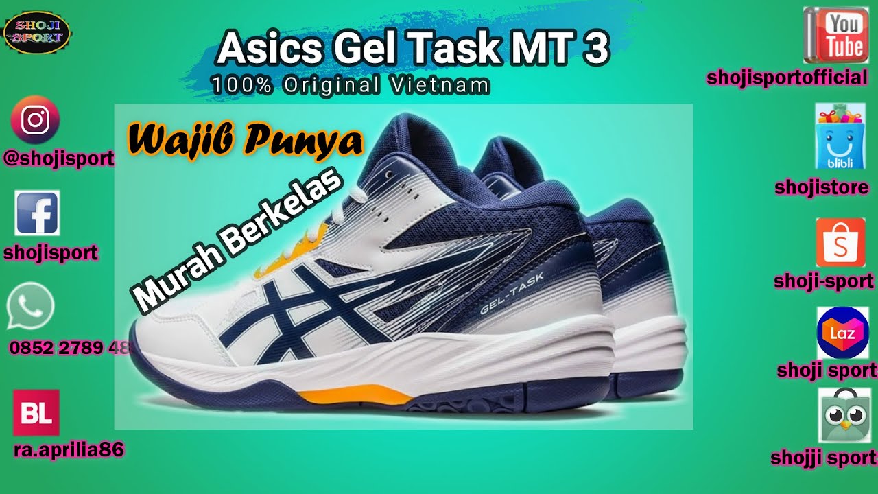 Full Review || Asics Gel Task MT 3 Original Vietnam