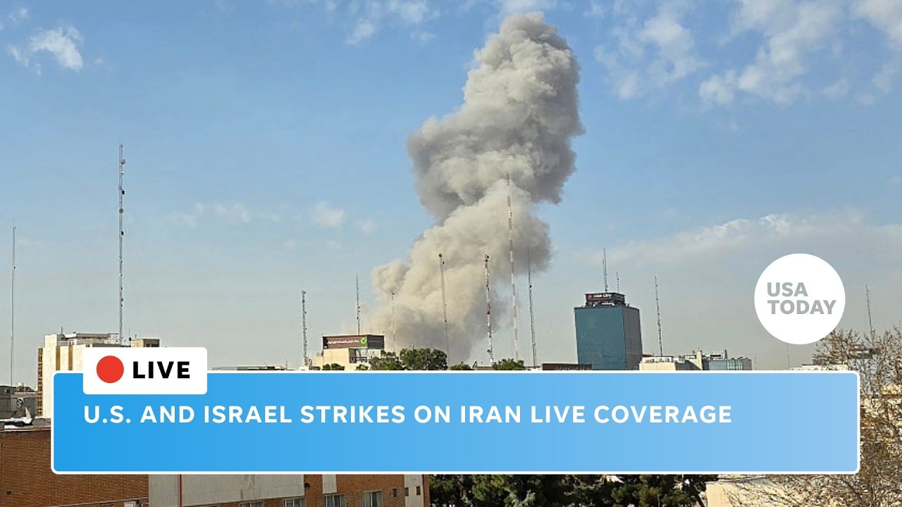 WATCH LIVE: U.S. and Israel strike Iran live coverage