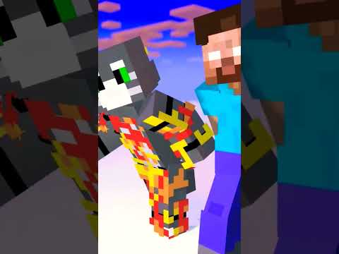 Herobrine Absorbs Talking Tom's Power and Destroys Him! #Minecraft Animation