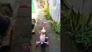 Download lagu Sepeda abil jalan sendiri serem banget😱 mp3