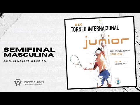 Semifinal Masculina 19º ITF Sanxenxo – Fuente Liviana 2021 // Coleman Wong VS Arthur Gea