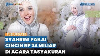 Tampil Anggun di Acara Tasyakuran Kehamilan, Syahrini Pakai Cincin dari Reino Barack Harga Rp 24 M