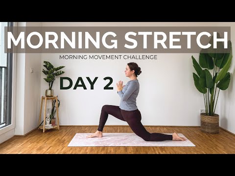 Day 2 – 10 Min Morning Yoga Stretch | Gentle Full Body Flow