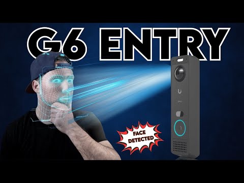 UniFi G6 Entry: First Face And LPR Doorbell with UniFi Access Built-in