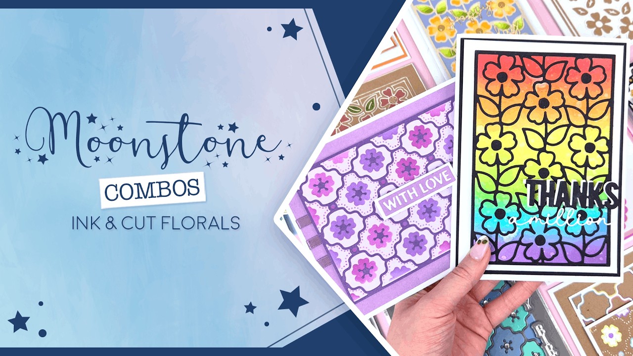 Moonstone Combos - Ink & Cut Florals