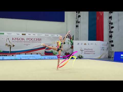 Evgeniya Kuzina Ribbon Russian Cup Final 2023