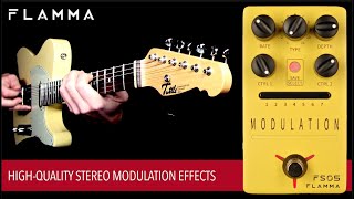 Video thumbnail for FLAMMA FS05 Multi Modulation by Mike Hermans