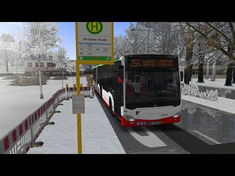 Lets Play Omsi 2 Gladbeck 2016 Linie 255 von GE-Buer-Rathaus nach Oberhof Folge 6
