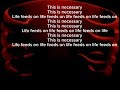 Disgustipated lyrics video