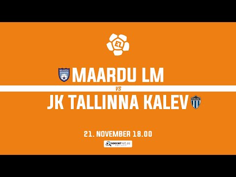 MAARDU LINNAMEESKOND - JK TALLINNA KALEV, ESILIIGA 30. voor