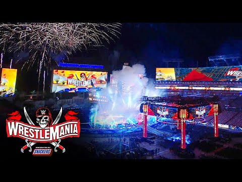 WrestleMania 37 set reveal at Raymond James Stadium