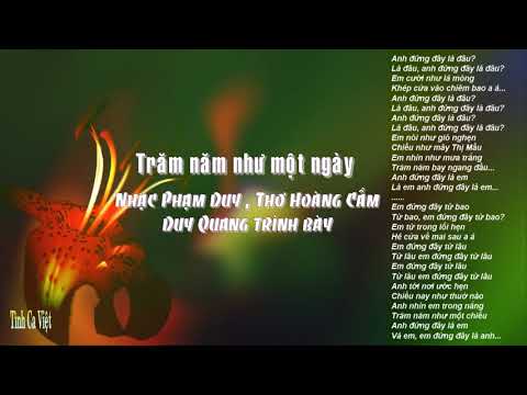 Trăm năm như một chiều - Duy Quang